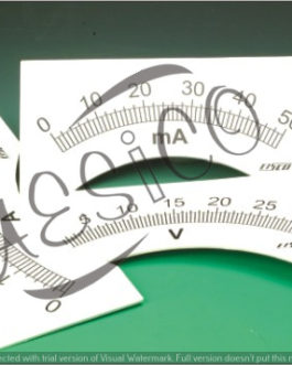 P101.093	 SCALES (Voltage) INTERCGANGABLE FOR DEMONSTRATION METER