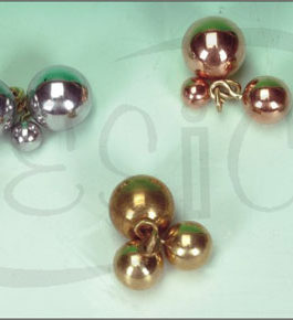 P801.030	 SIMPLE PENDULUM BOBS STEEL/ LEAD/ BRASS