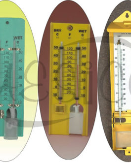 P901.006	 WET AND DRY BULB THERMOMETER COMBINED (HYGROMETER)