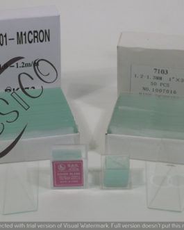 B050.21	 MICROSCOPE SLIDES