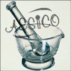 C008.81/A	 MORTAR AND PESTLE ( GLASS)